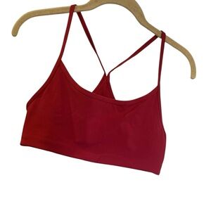 77. NWT Vuori all the feels bra EXECUTIVE PINK Size L